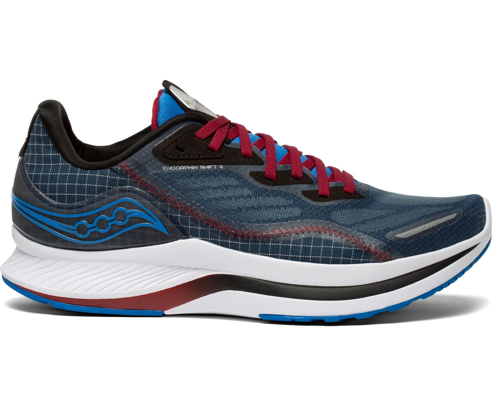 Saucony Endorphin Shift 2 Men\'s Running Shoes Navy / Burgundy | Canada 470WNBY